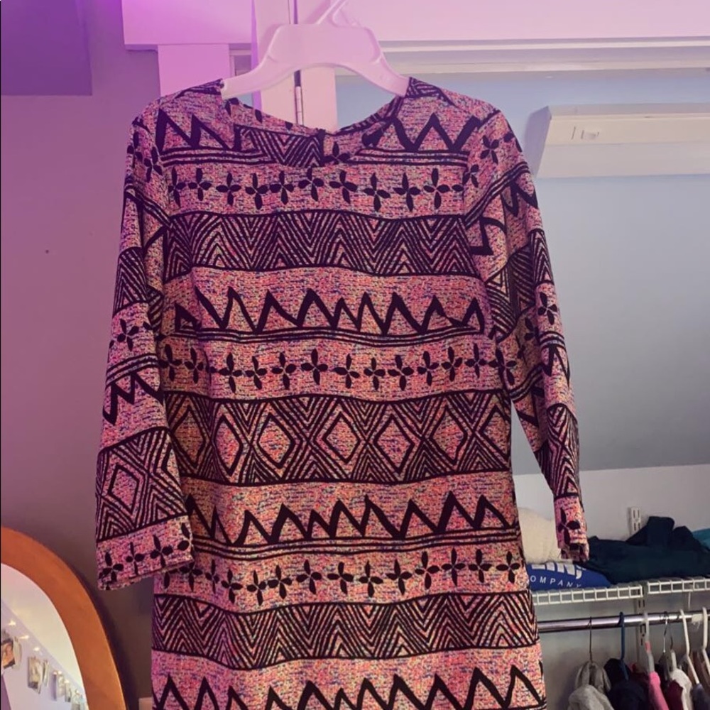 Cute, patterned dress!